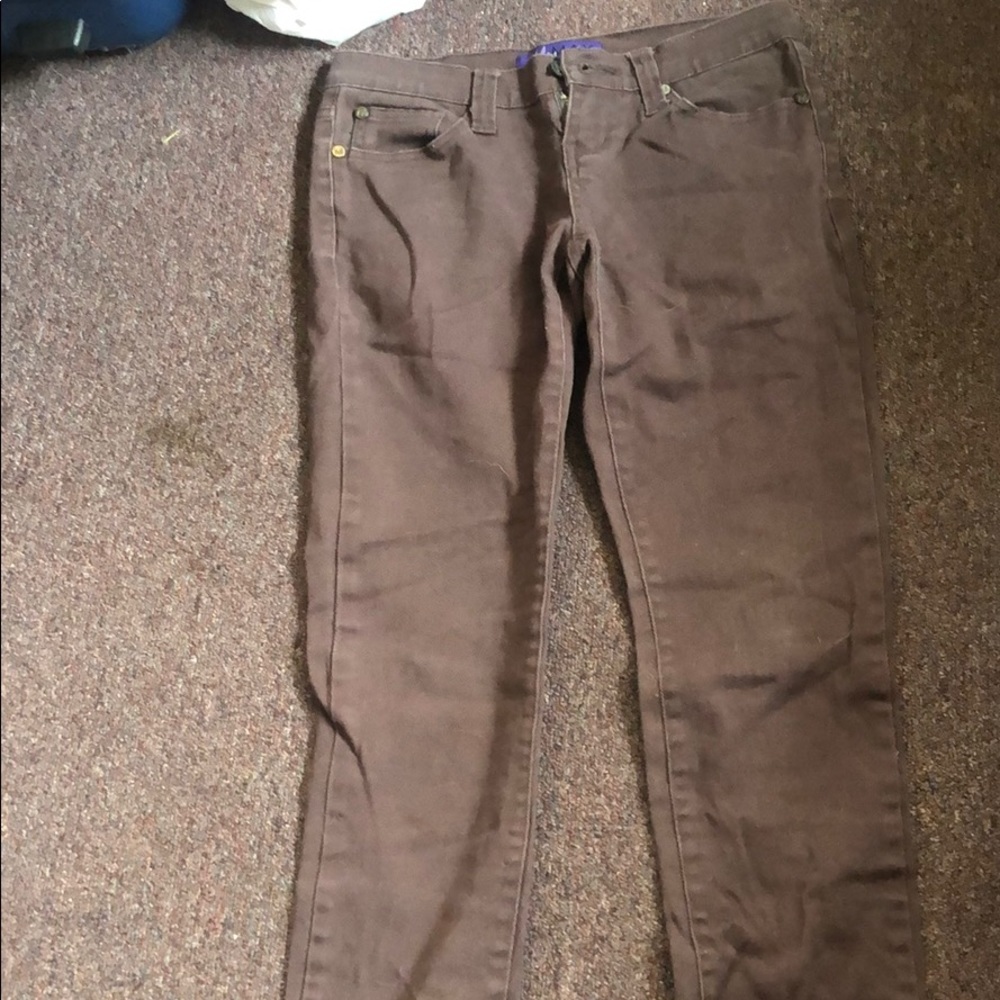 Brown jeans